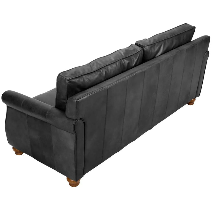 Vintage Genuine Leather 3 Seater Sofa BARCLAY