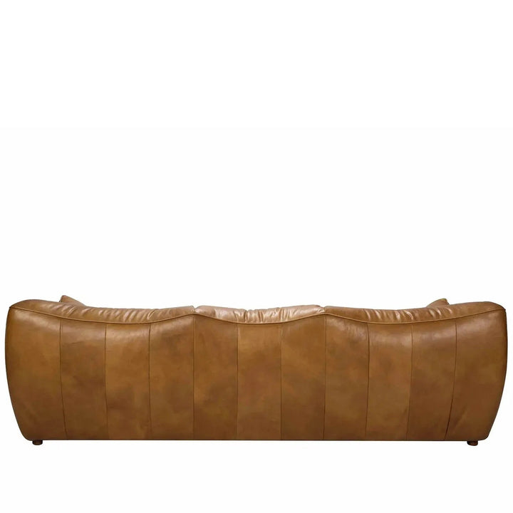 Vintage Genuine Leather 3 Seater Sofa BEANBAG