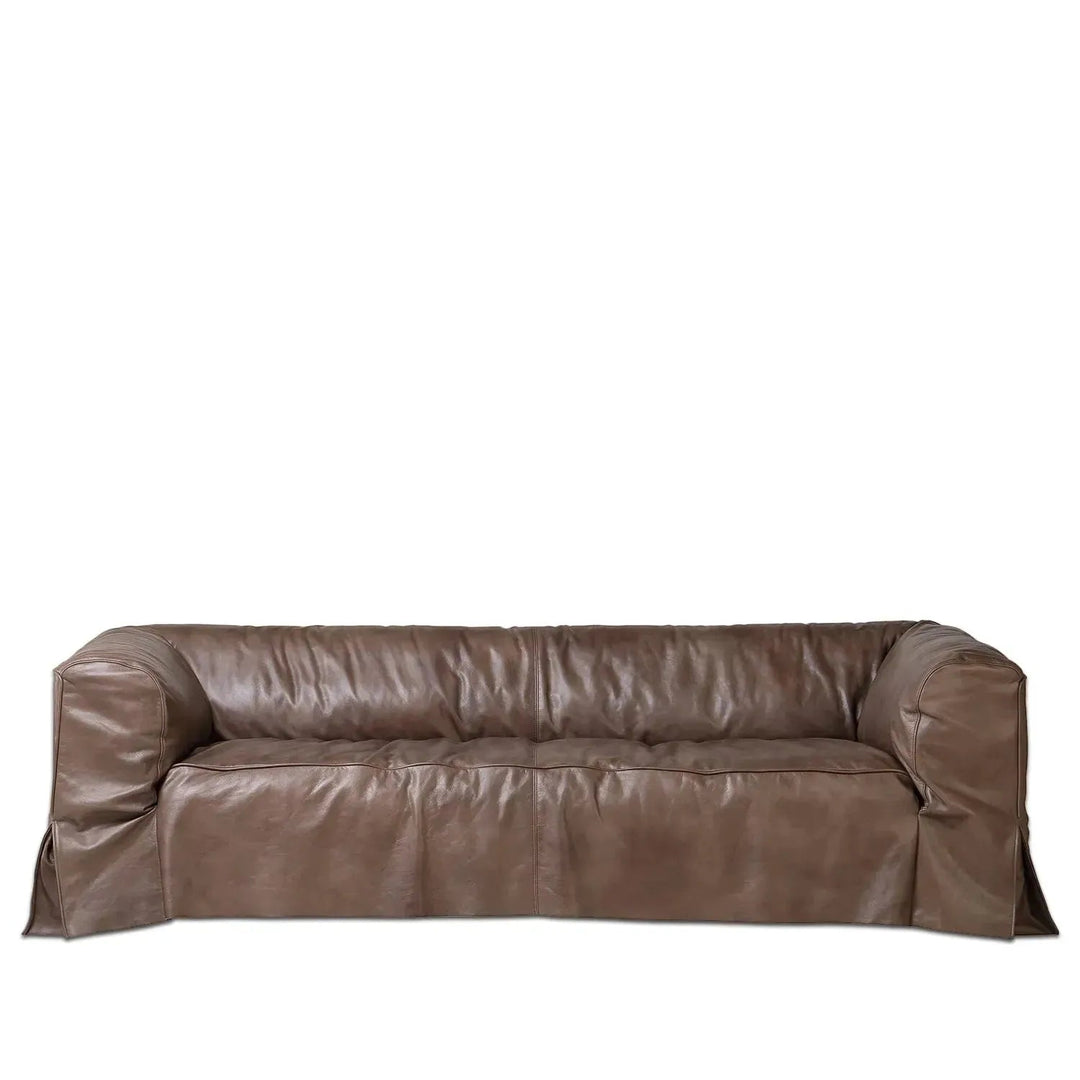 Vintage Genuine Leather 3 Seater Sofa EAMES