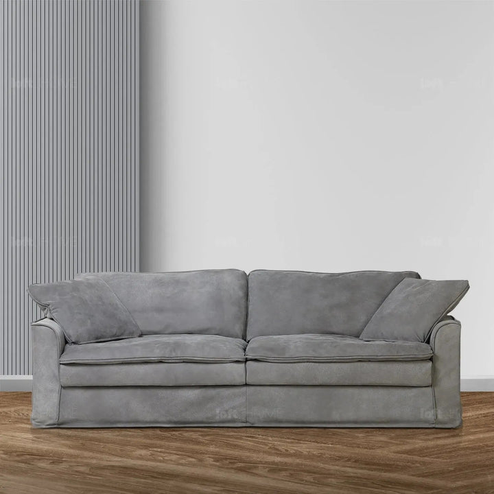 Vintage Genuine Leather 3 Seater Sofa MARCELL