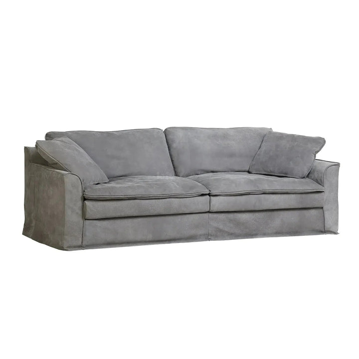 Vintage Genuine Leather 3 Seater Sofa MARCELL