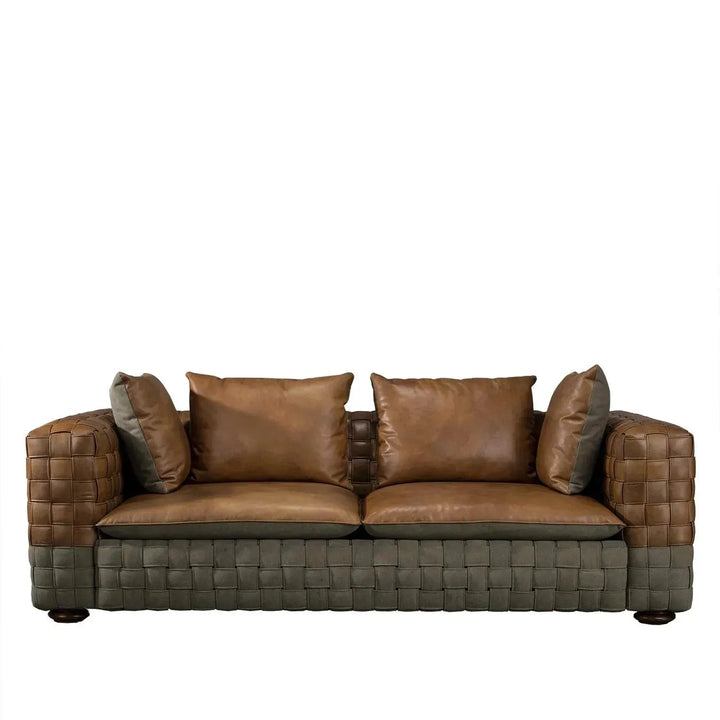 Vintage Genuine Leather 3 Seater Sofa MARTIN