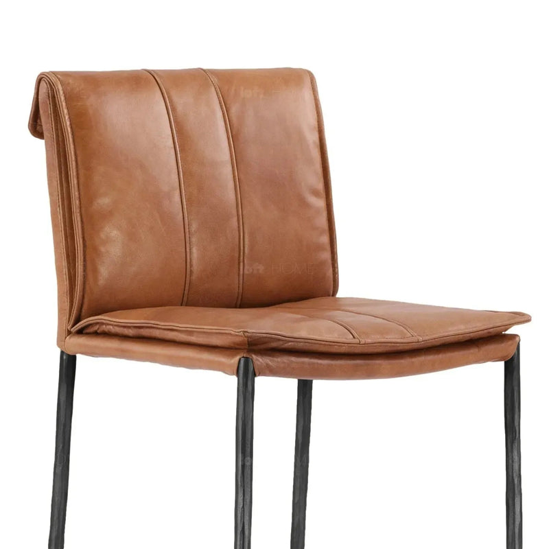 Bauhaus genuine leather bar chair lux situational feels.