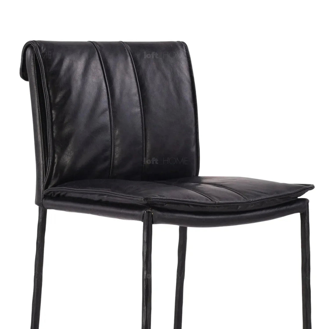 Bauhaus genuine leather bar chair lux conceptual design.