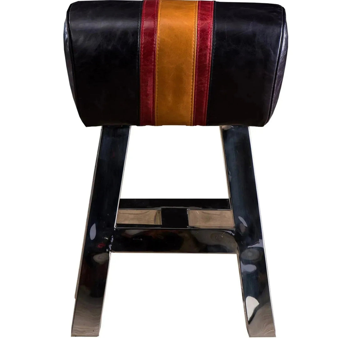 Vintage Genuine Leather Bar Stool CHOCOLUSH