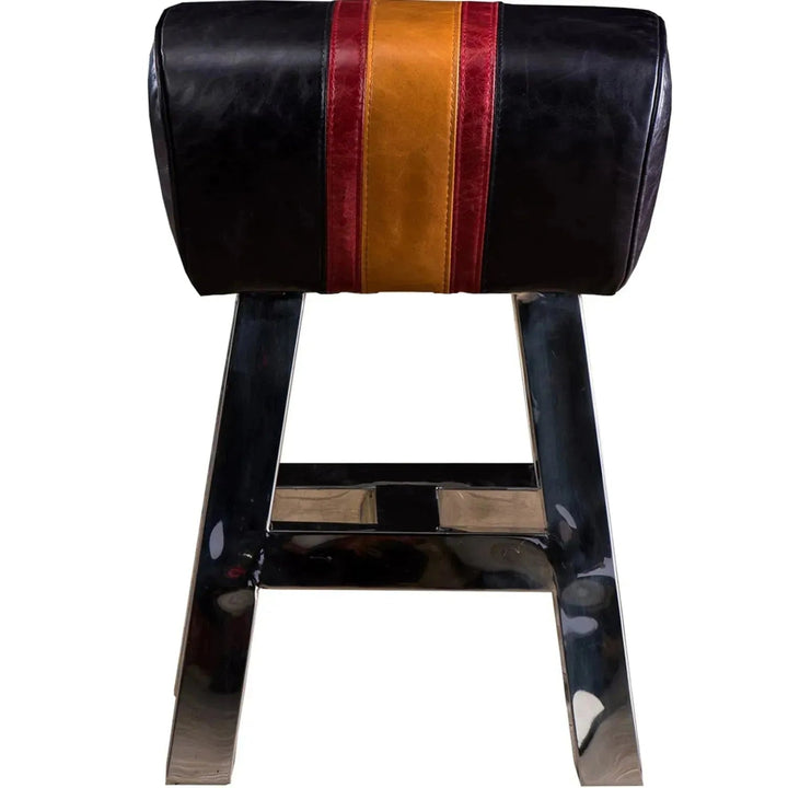 Vintage Genuine Leather Bar Stool CHOCOLUSH