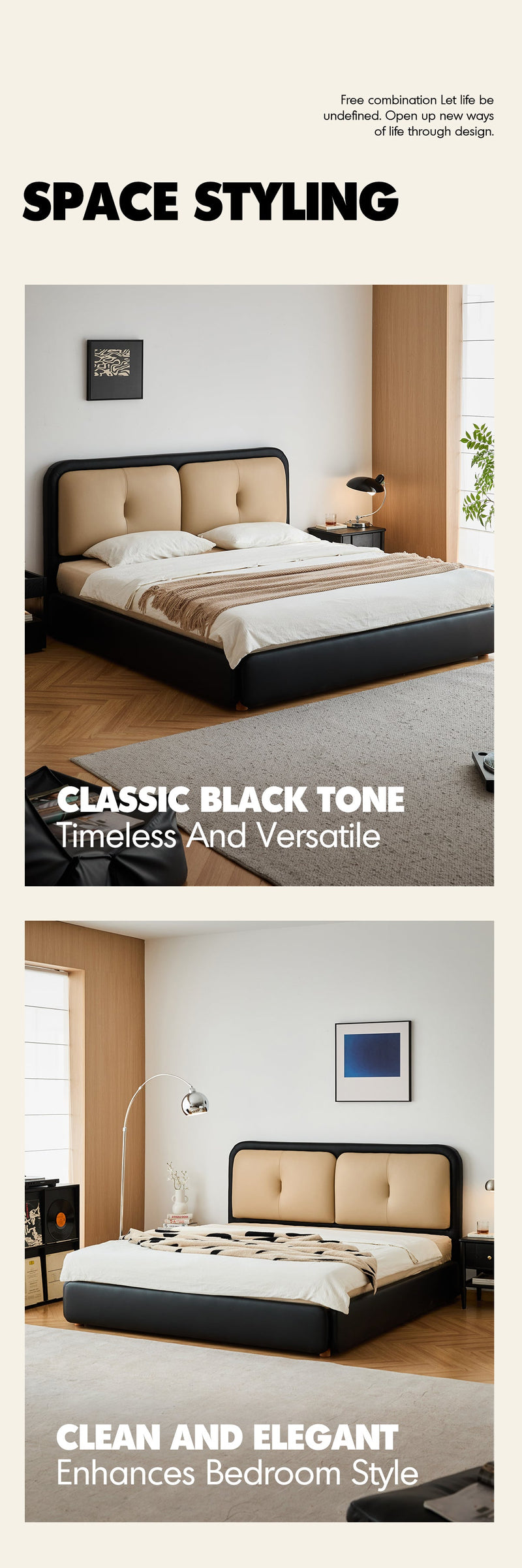 more product details and feature of Vintage Genuine Leather Bed COVE