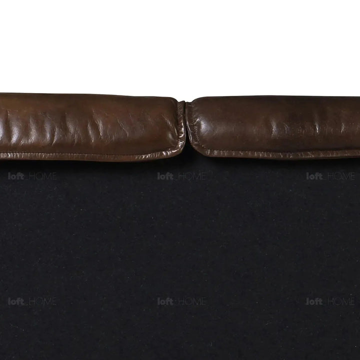Vintage Genuine Leather Bed Frame SADDLEBACK