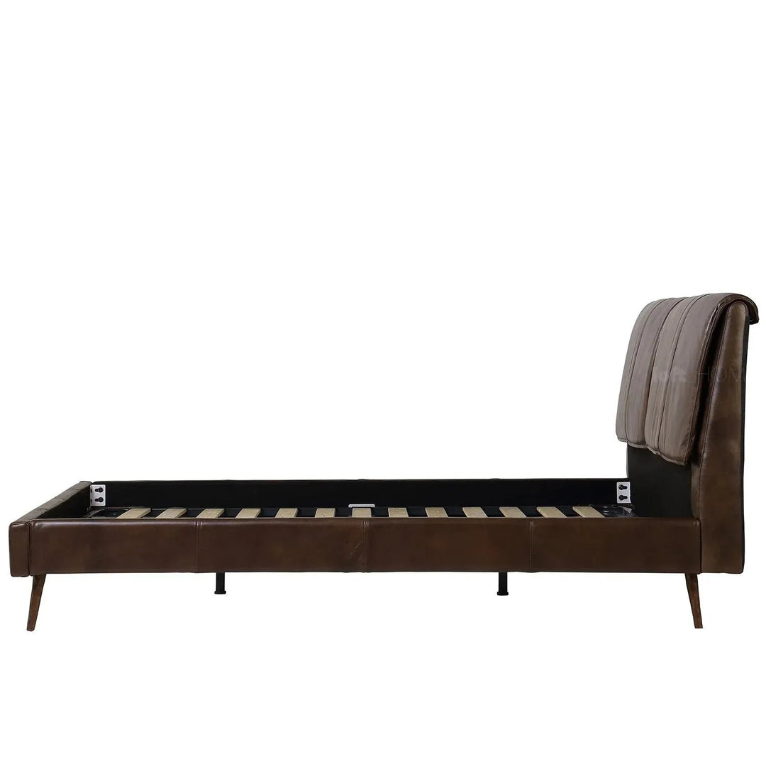 Vintage Genuine Leather Bed Frame SADDLEBACK