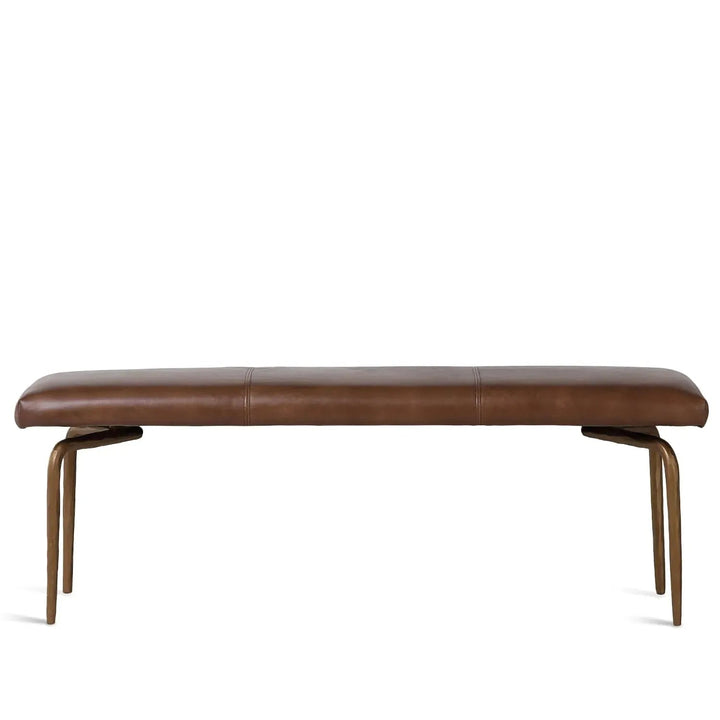 Industrial Genuine Leather Bench MILLER