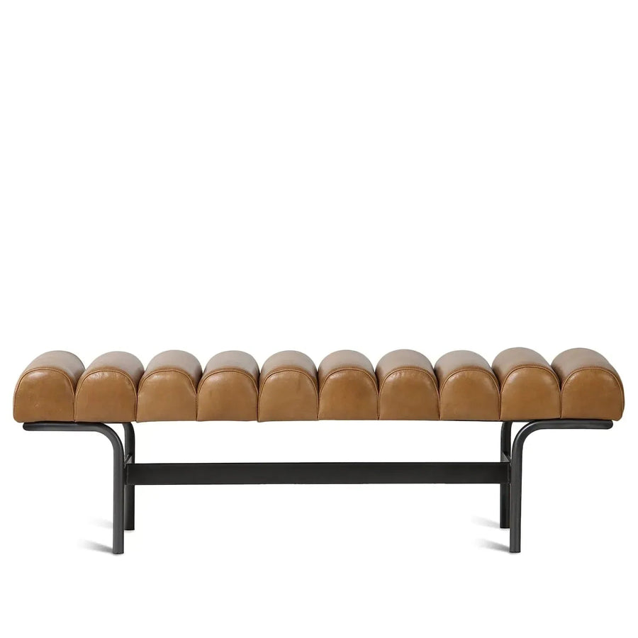 Industrial Genuine Leather Bench NORBEL