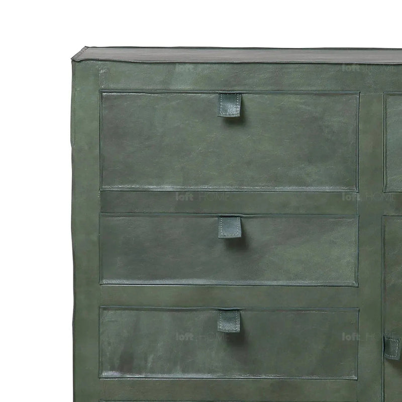 Vintage genuine leather cabinet murphy s conceptual design.