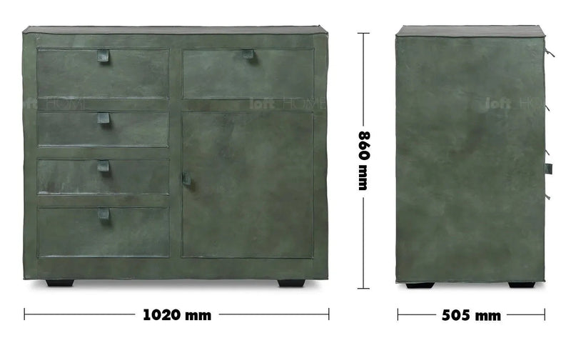 Vintage genuine leather cabinet murphy s size charts.