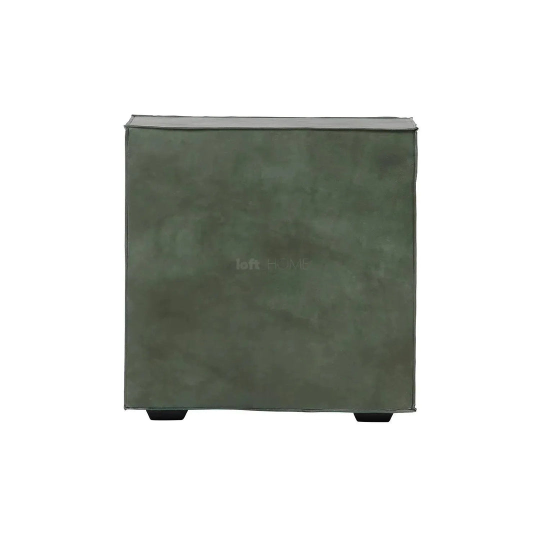Vintage genuine leather side table murphy environmental situation.