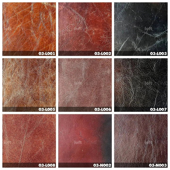 Vintage Genuine Leather Study Chair AKRON