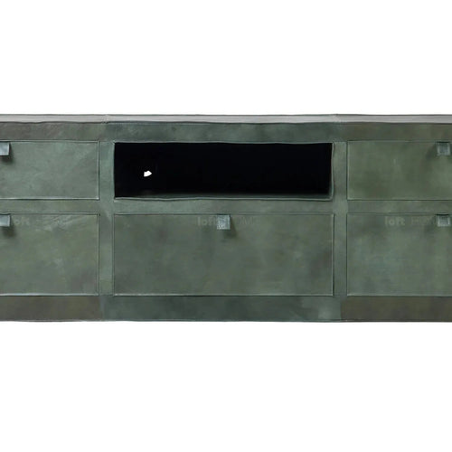 Vintage Genuine Leather TV Console MURPHY Good to Know Preview-1