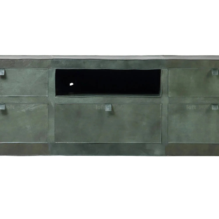 Vintage Genuine Leather TV Console MURPHY Good to Know Preview-1