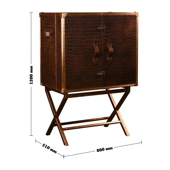Industrial genuine leather wine cabinet luxury box size charts.