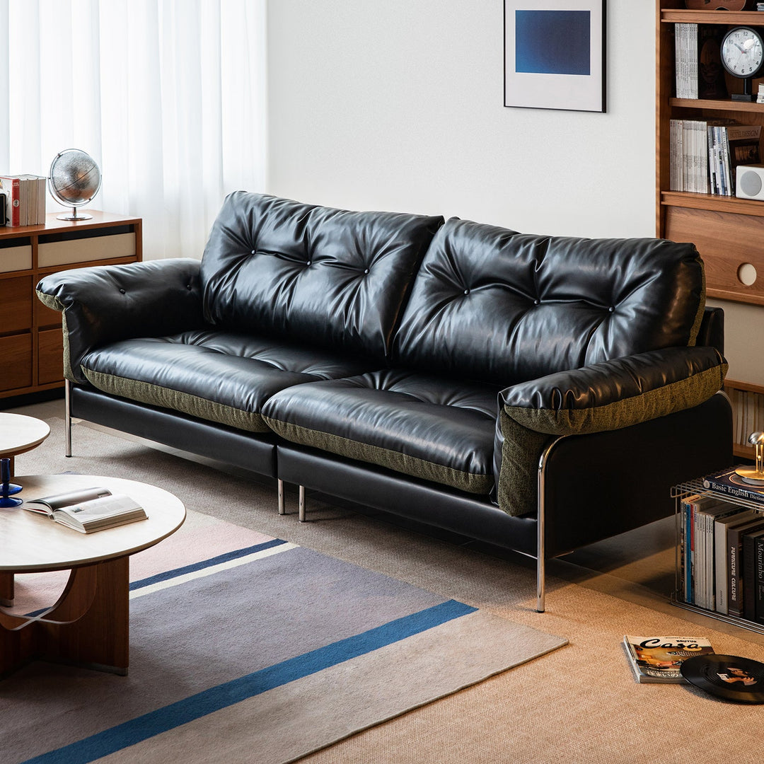 Bauhaus microfiber leather and fabric 3 seater sofa oasis size charts.
