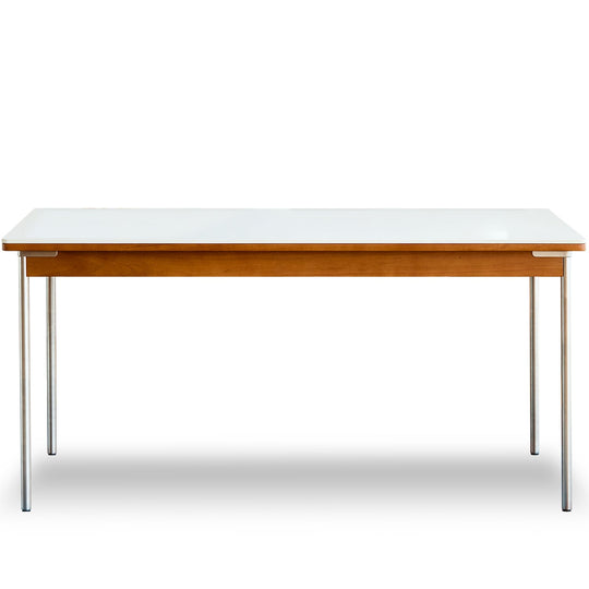 Bauhaus sintered stone boxwood dining table pinecone conceptual design.