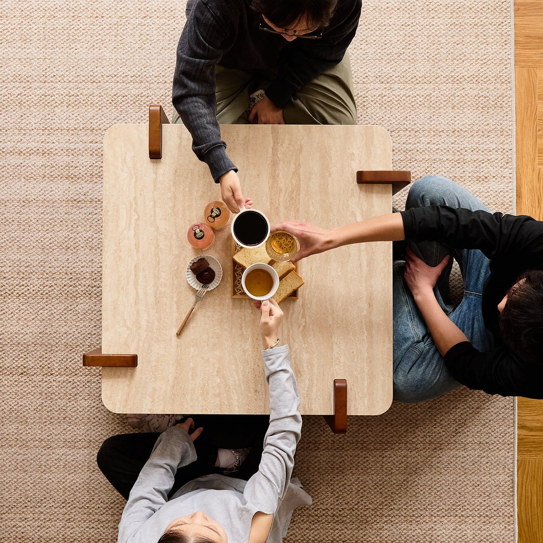 Vintage Sintered Stone Coffee Table ROMA