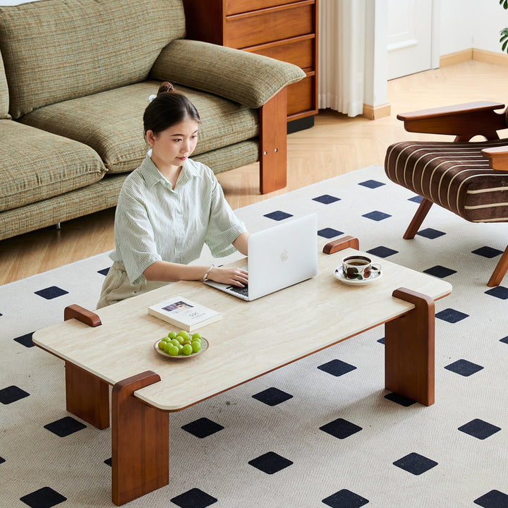 Vintage Sintered Stone Coffee Table ROMA
