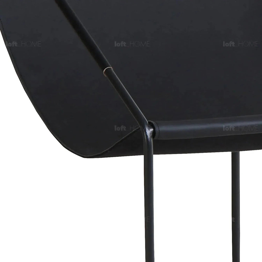 Industrial Vege Genuine Leather 1 Seater Sofa WINSLOW