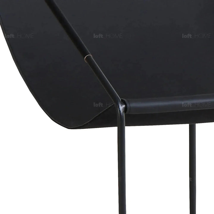 Industrial Vege Genuine Leather 1 Seater Sofa WINSLOW