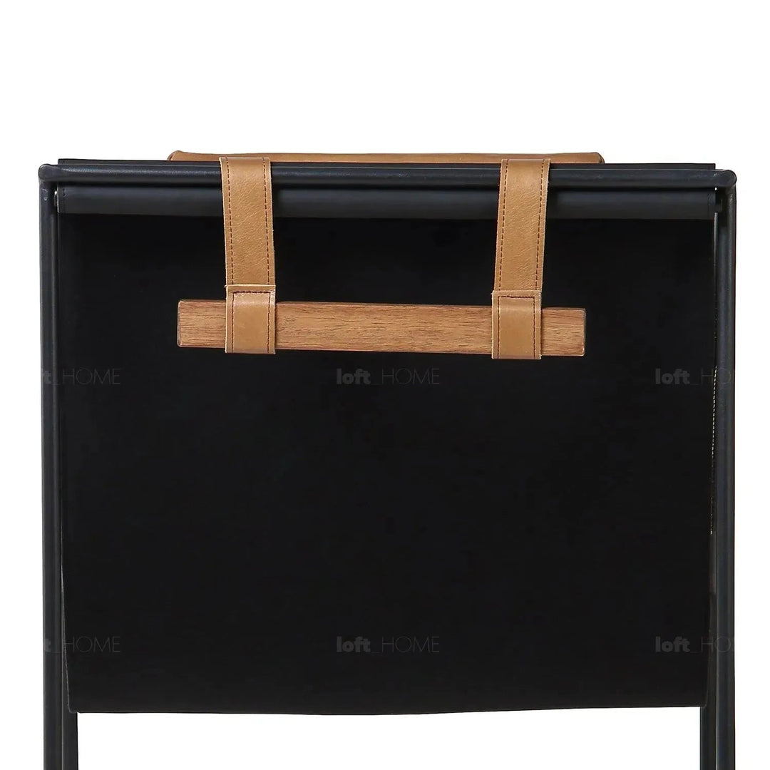 Industrial Vege Genuine Leather 1 Seater Sofa WINSLOW