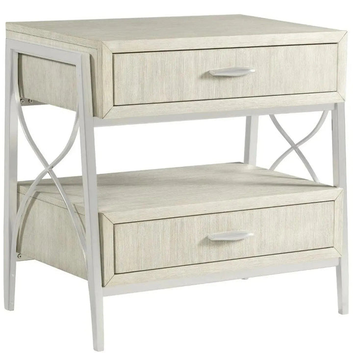Modern wood side table lilly color swatches.
