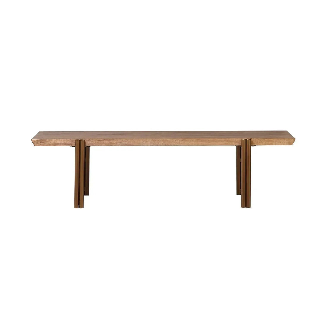 Industrial Wooden Coffee Table BREEZY