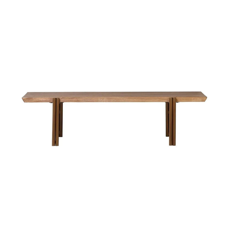 Industrial Wooden Coffee Table BREEZY