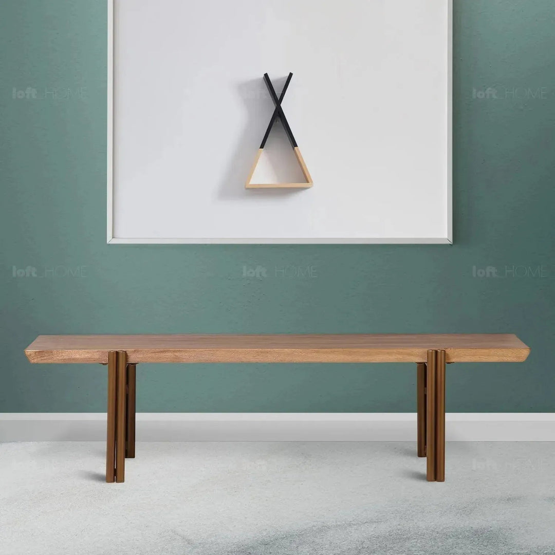 Industrial Wooden Coffee Table BREEZY