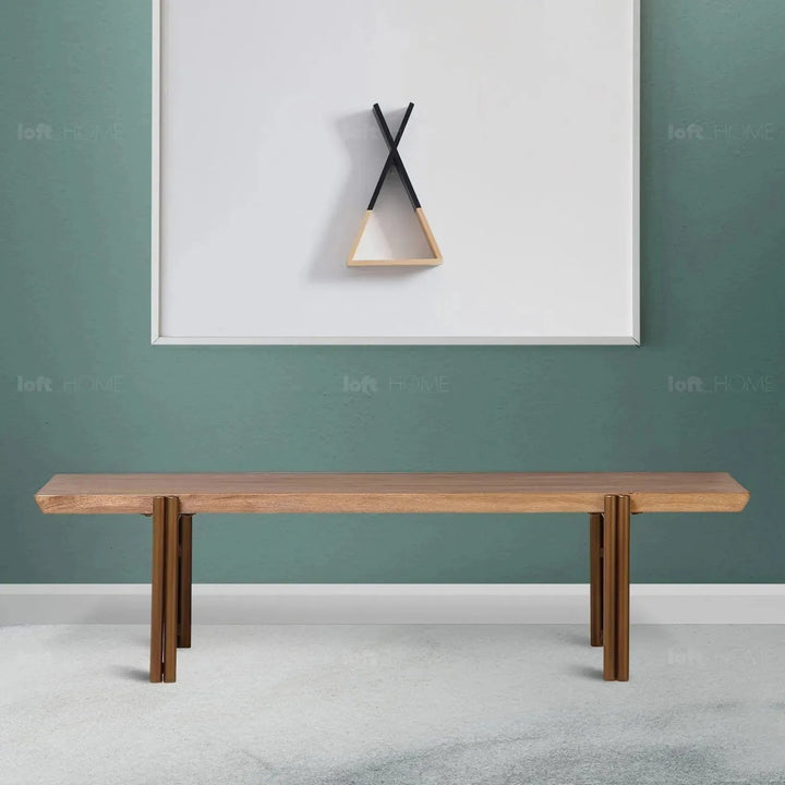 Industrial Wooden Coffee Table BREEZY