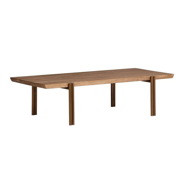 Industrial Wooden Coffee Table BREEZY
