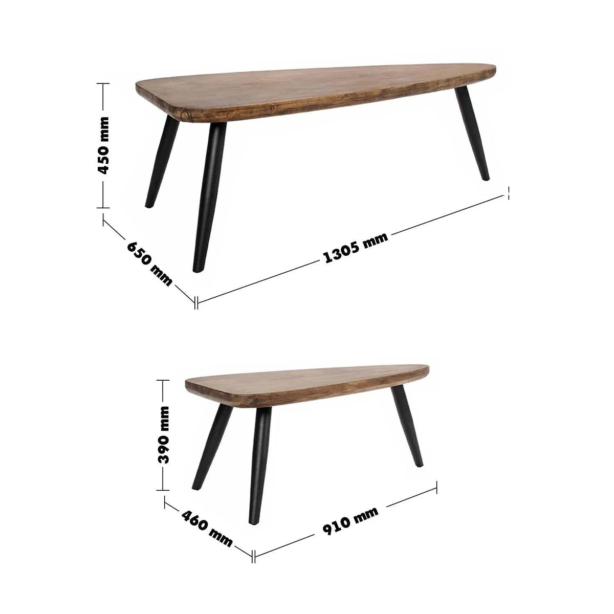 Industrial wooden coffee table greyash size charts.