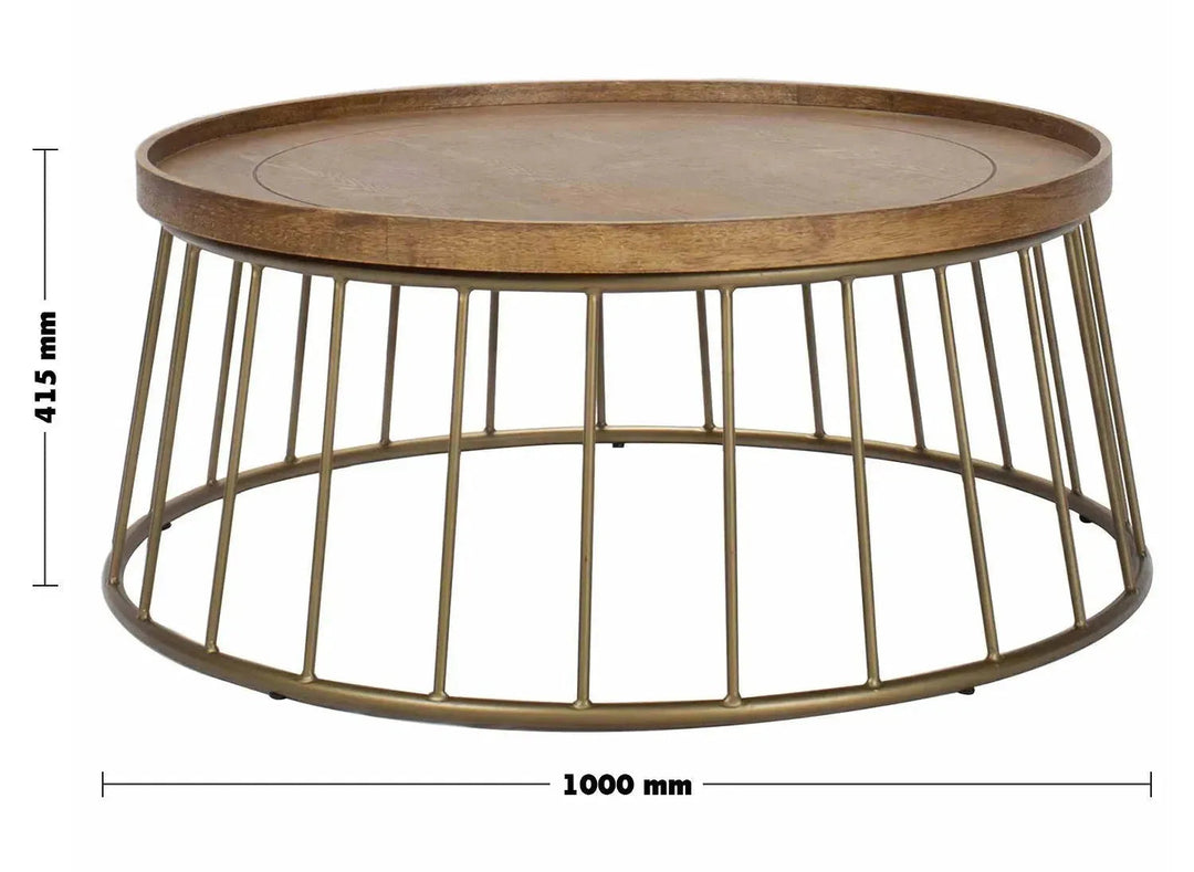 Vintage Wooden Coffee Table VINTAGE