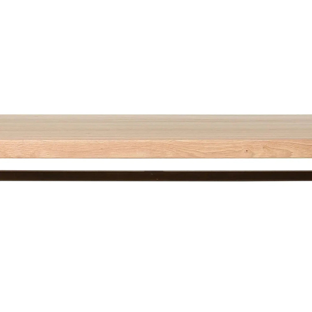 Industrial Wooden Dining Table BREEZY