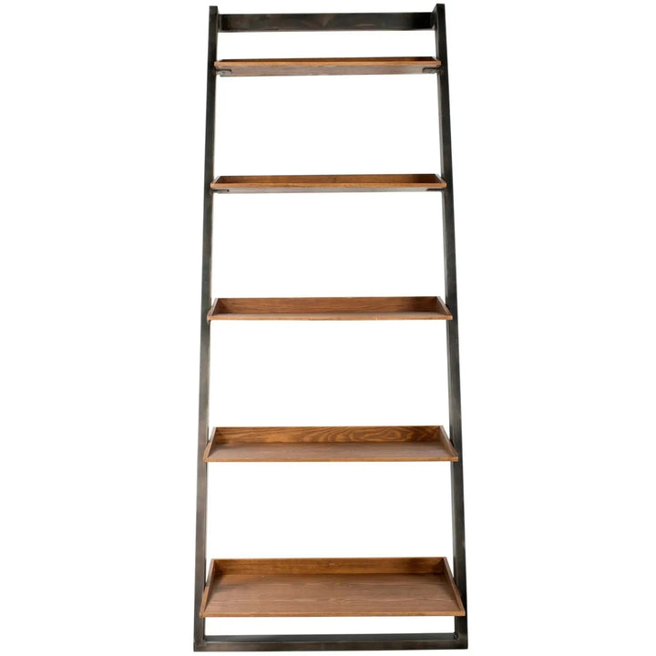 Industrial Wooden Display Shelf GREYASH