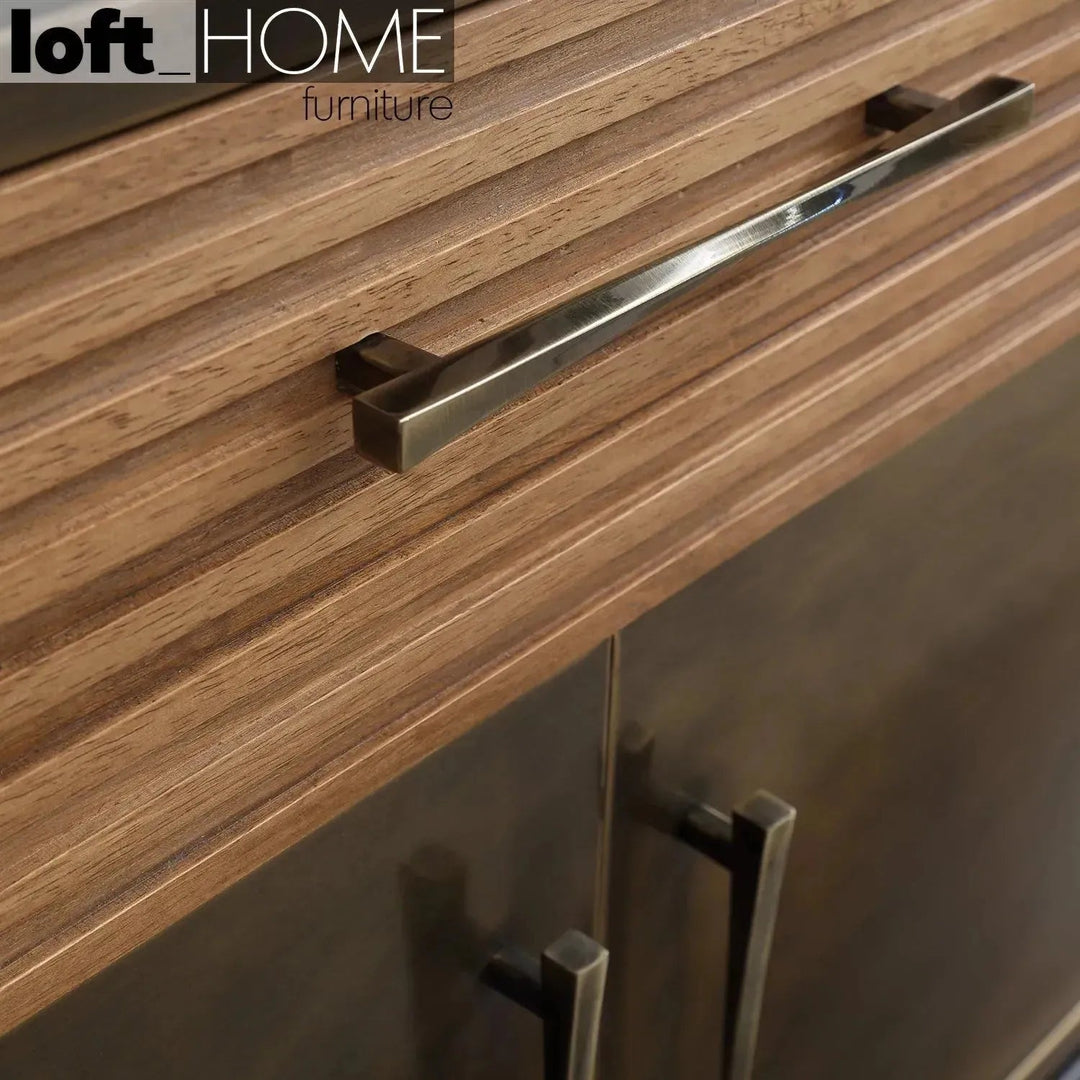 Vintage Wooden Bookshelf VINTAGE BRASS